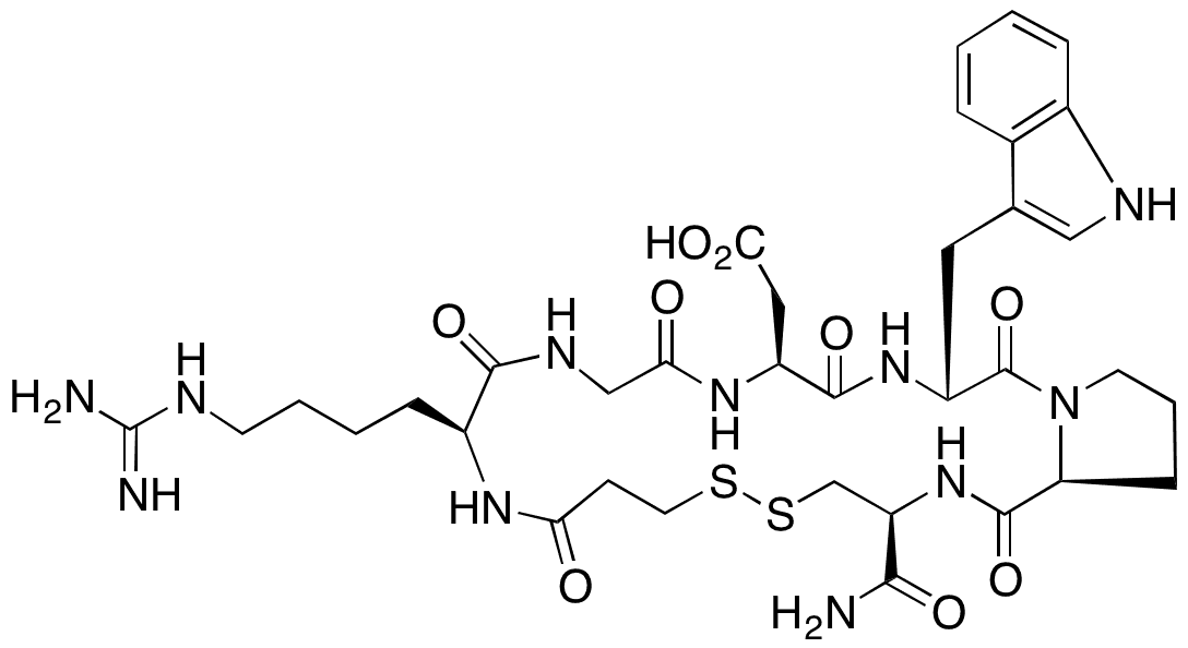 D-Cys Eptifibatide - Chemical structure and product image