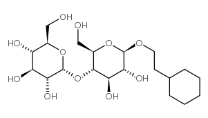 2-Cyclohexylethyl-4-O-(a-D-glucopyranosyl)-b-D-glucopyranoside - Chemical structure and product image