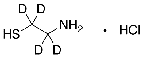Cysteamine-d4 Hydrochloride - Chemical structure and product image