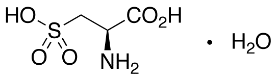 L-Cysteic Acid Monohydrate - Chemical structure and product image