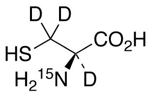 L-Cysteine-15N,d3 - Chemical structure and product image