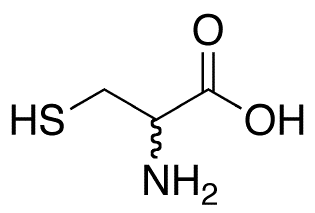 DL-Cysteine - Chemical structure and product image