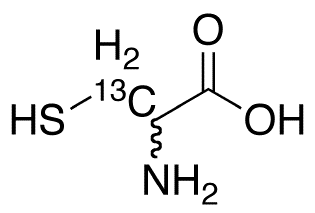 DL-Cysteine-3-13C - Chemical structure and product image