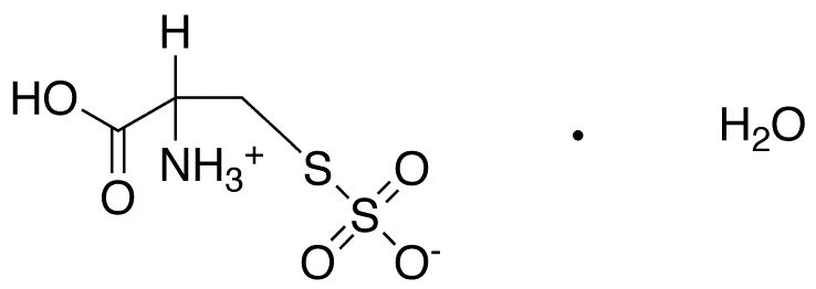 Cysteine-S-sulfate, Monohydrate - Chemical structure and product image