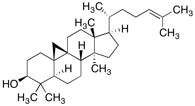 Cycloartenol - Chemical structure and product image