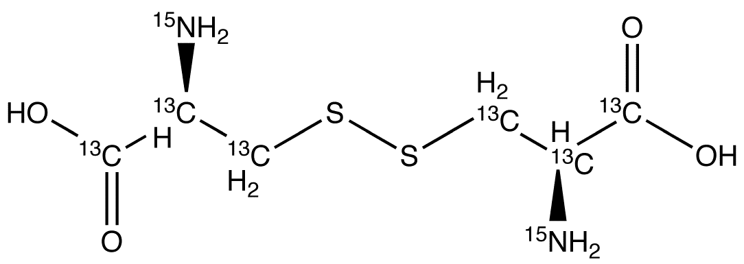 L-Cystine-13C6,15N2 - Chemical structure and product image
