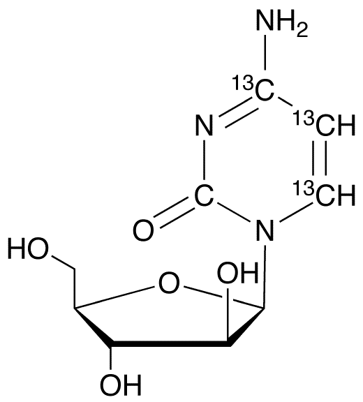 Cytarabine-13C3 - Chemical structure and product image