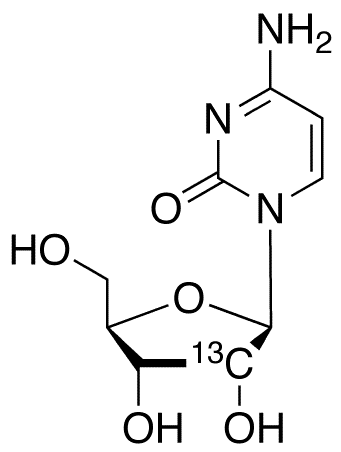 Cytidine-2â€™-13C - Chemical structure and product image