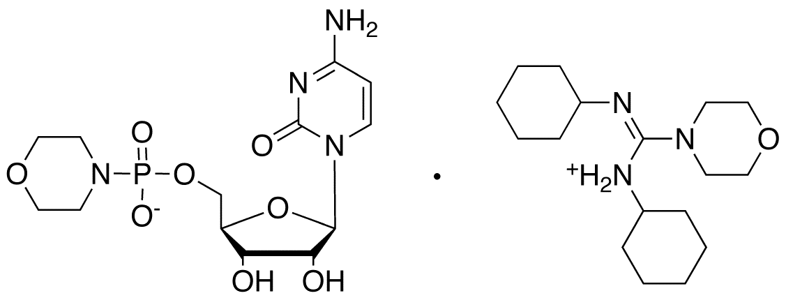 Cytidine 5â€™-Phosphoromorpholidate N,Nâ€™-Dicyclohexyl-4-morpholinecarboximidamide - Chemical structure and product image