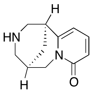 (+)-Cytisine - Chemical structure and product image
