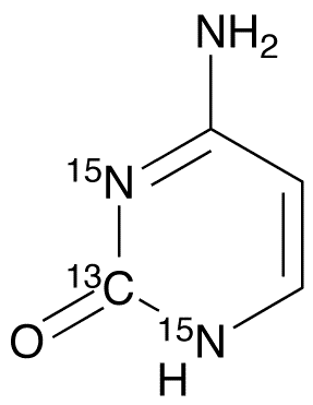 Cytosine-13C,15N2 - Chemical structure and product image