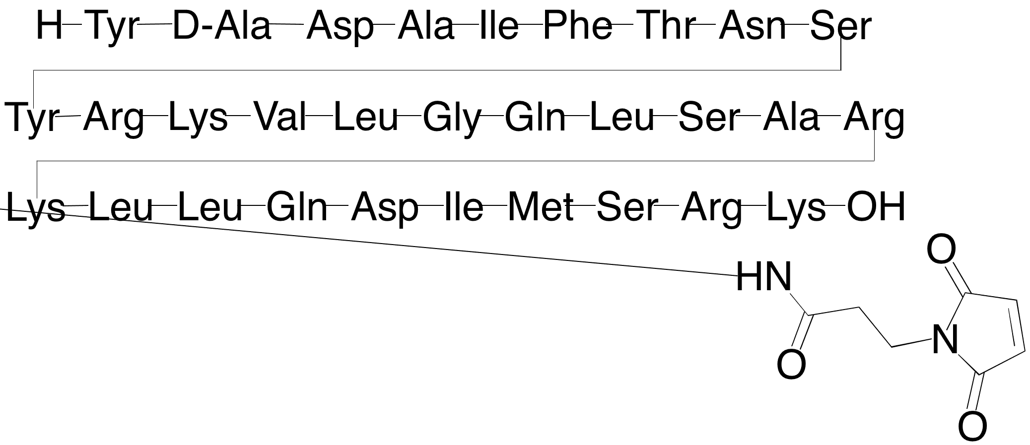 CJC-1293 - Chemical structure and product image