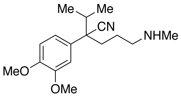 rac D 617 (Verapamil Metabolite) - Chemical structure and product image