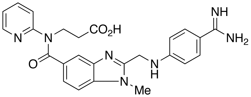Dabigatran - Chemical structure and product image