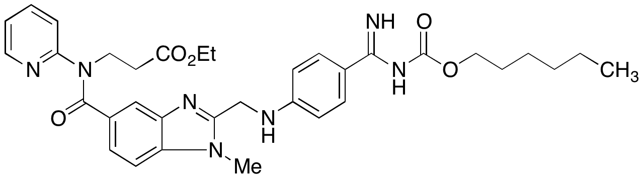 Dabigatran Etexilate - Chemical structure and product image