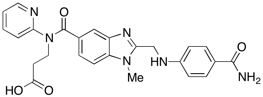 Dabigatran Carboxamide - Chemical structure and product image