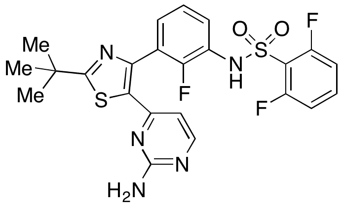 Dabrafenib - Chemical structure and product image