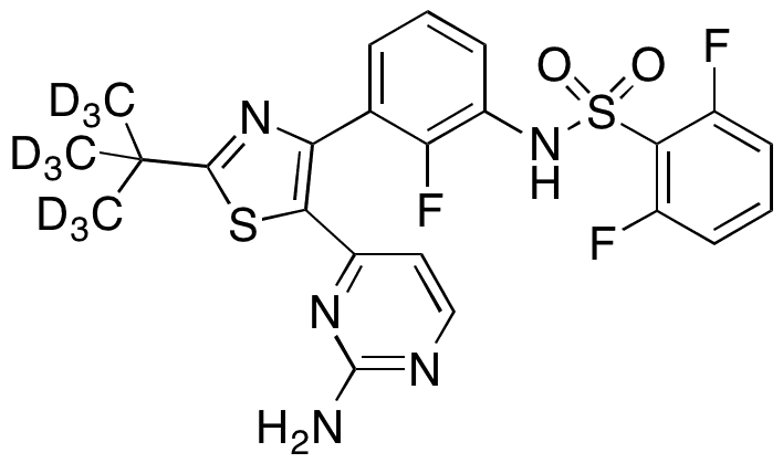 Dabrafenib-d9 - Chemical structure and product image