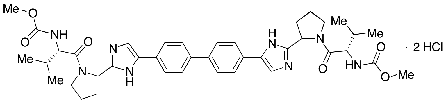 Daclatasvir Dihydrochloride - Chemical structure and product image