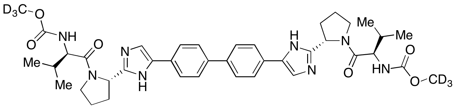 Daclatasvir RSSR Isomer-d6 - Chemical structure and product image