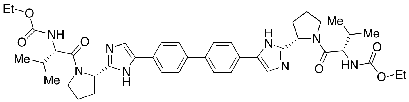 Daclatasvir Diethyl Ester - Chemical structure and product image