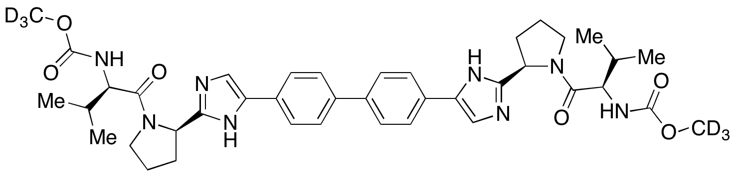 Daclatasvir RRRR Isomer-d6 - Chemical structure and product image