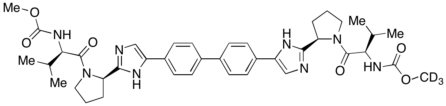 Daclatasvir RRRR Isomer-d3 - Chemical structure and product image