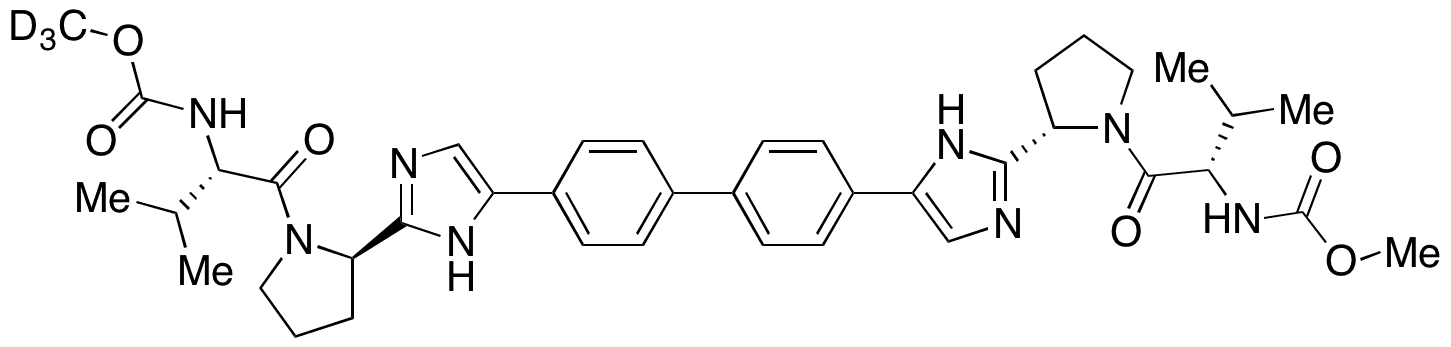 Daclatasvir SRSS Isomer-d3 - Chemical structure and product image