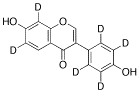 Daidzein-d6 - Chemical structure and product image