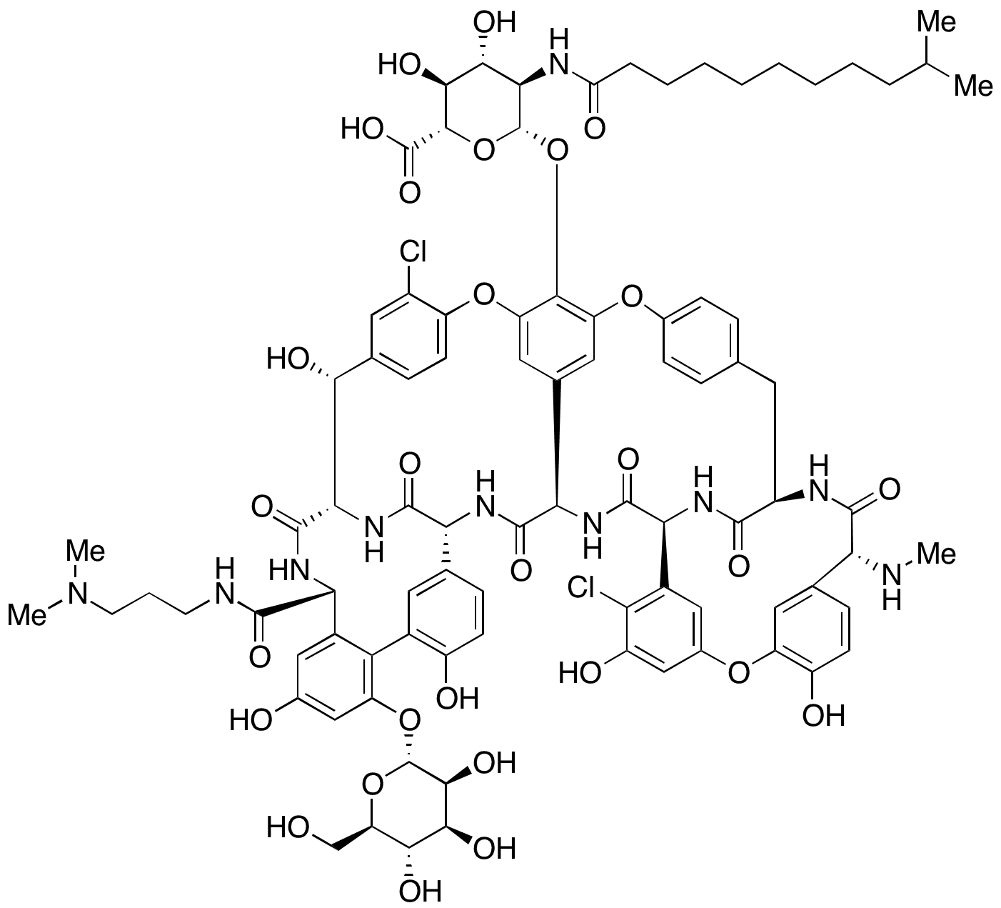 Dalbavancin - Chemical structure and product image