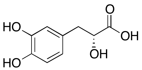 Danshensu - Chemical structure and product image