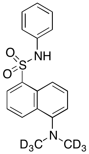Dansyl-d6-aniline - Chemical structure and product image