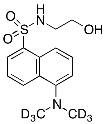 Dansyl-d6-ethanolamine - Chemical structure and product image