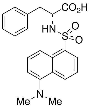 N-Dansyl-D-phenylalanine - Chemical structure and product image