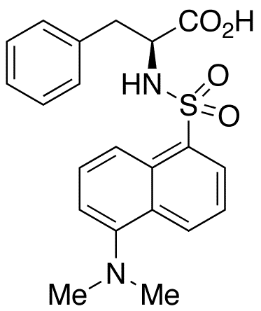 N-Dansyl-L-phenylalanine - Chemical structure and product image