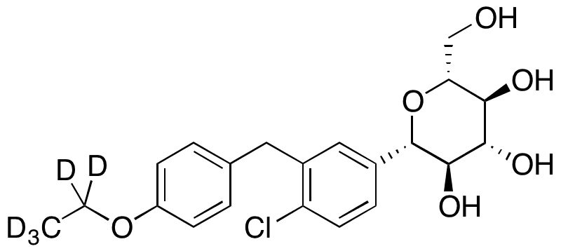 Dapagliflozin-D5 - Chemical structure and product image