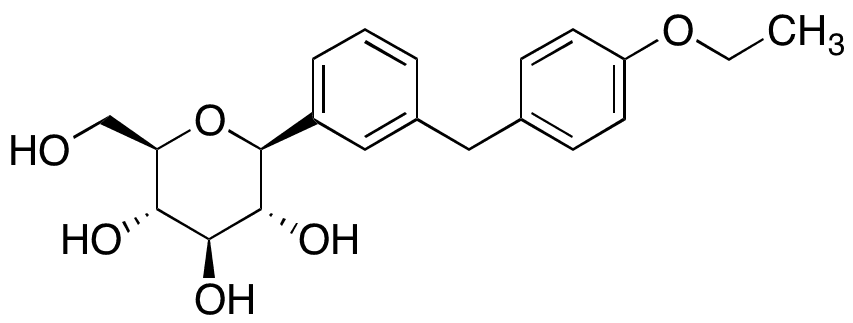 Deschloro Dapagliflozin - Chemical structure and product image