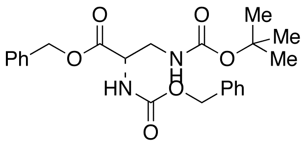 Z-L-Dap(Boc)-Obn - Chemical structure and product image