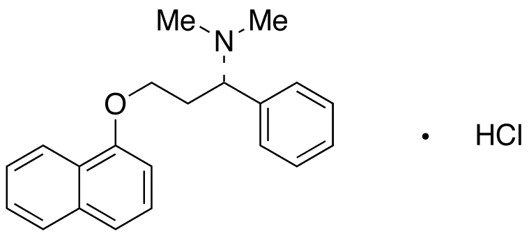 Dapoxetine Hydrochloride - Chemical structure and product image