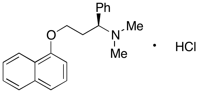(R)-Dapoxetine Hydrochloride - Chemical structure and product image