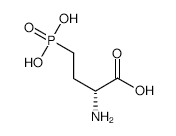 D(-)-2-Amino-4-phosphonobutanoic Acid (D-AP4) - Chemical structure and product image