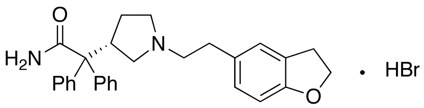 Darifenacin Hydrobromide - Chemical structure and product image
