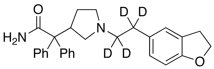 rac Darifenacin-d4 - Chemical structure and product image