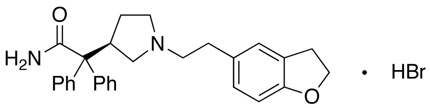 (R)-Darifenacin Hydrobromide - Chemical structure and product image