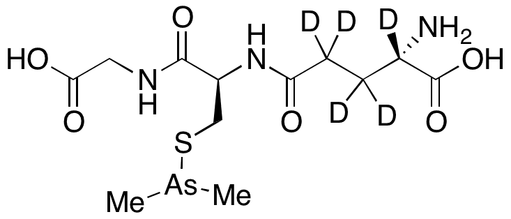 Darinaparsin-d5 - Chemical structure and product image