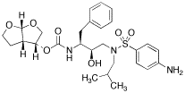 Darunavir - Chemical structure and product image