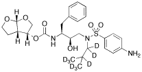 Darunavir-d9 - Chemical structure and product image
