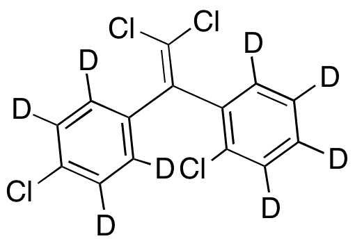 2,4â€™-DDE-d8 - Chemical structure and product image