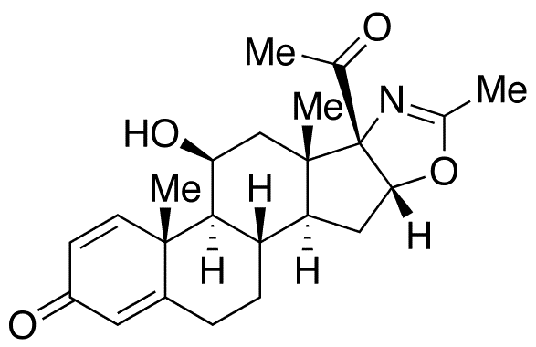 21-Deacetoxy Deflazacort - Chemical structure and product image