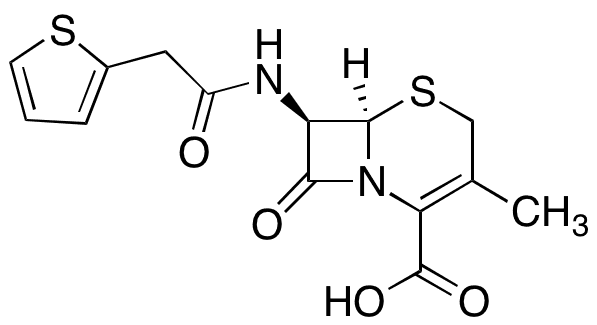 Deacetoxycephalothin - Chemical structure and product image